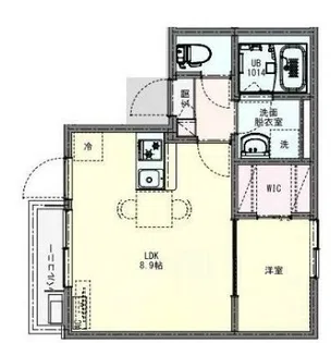 KLEIS八王子II【2階】の間取り