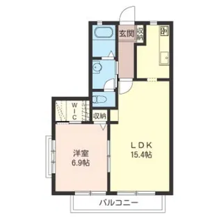 グリーンヴィラIII【2階】の間取り
