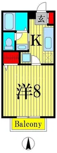グランビア【2階】の間取り