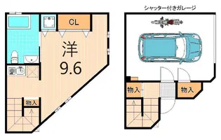 インセル花畑A【2階】の間取り