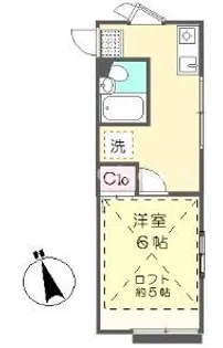 パトリエ高島平【2階】の間取り
