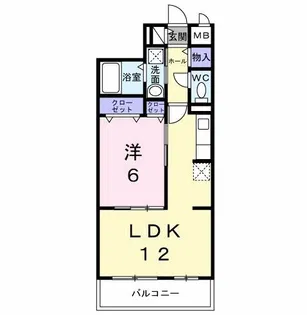 セントロ プラートII【3階】の間取り