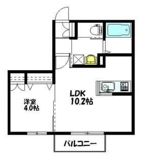 アイビーテラス【1階】の間取り