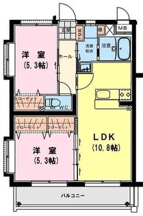 グレイス レジーナ【2階】の間取り