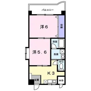 ラフィネ21【2階】の間取り