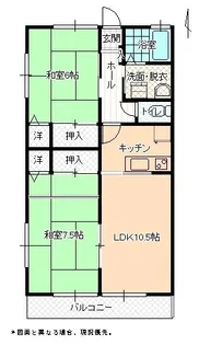 あべハイツ【2階】の間取り