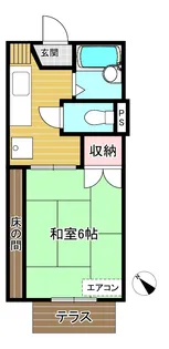 ツインパレス幕張B棟【1階】の間取り