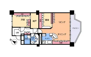 市ヶ尾プラーザビル【7階】の間取り