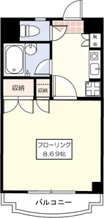 コーポのぐち【3階】の間取り