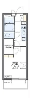 レオパレス正楓II【3階】の間取り
