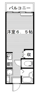 オゼットワールUB別【2階】の間取り