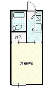 サウスウイング【2階】の間取り