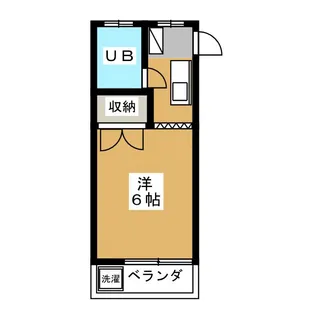 TUハイム【2階】の間取り