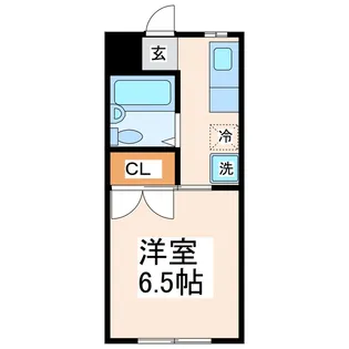 アペックス【1階】の間取り