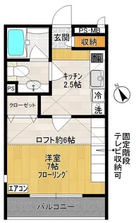 マークシティ【2階】の間取り