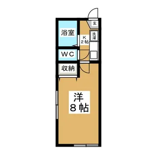 アーバンハイツセレーノ【2階】の間取り