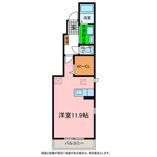 徳島県阿南市住吉町宮ノ北【アパート】の間取り