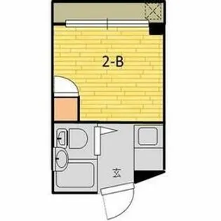 マルシンハイツ【2階】の間取り