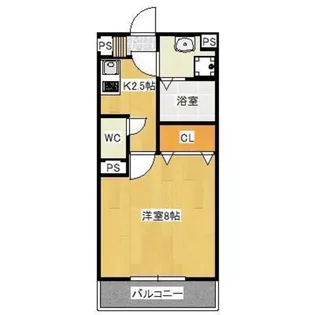 ECRAS【1階】の間取り