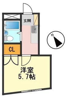 第11水沼ビル【2階】の間取り