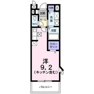 アルバC【1階】の間取り