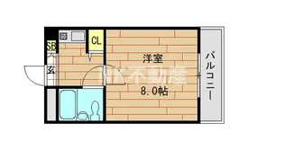 PALMIZIO花園【2階】の間取り