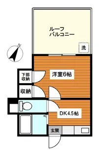 グリーンピア三ツ沢【3階】の間取り