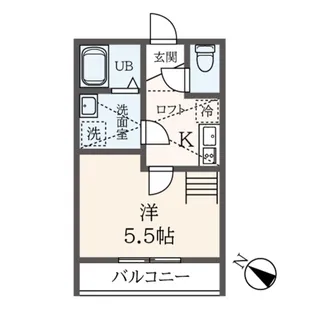 シナモンスクエア西谷【1階】の間取り