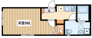 神奈川県大和市西鶴間1【アパート】の間取り