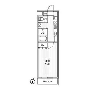 A・City七条【5階】の間取り