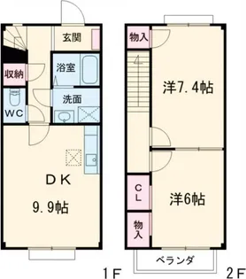 クレストステージIの間取り