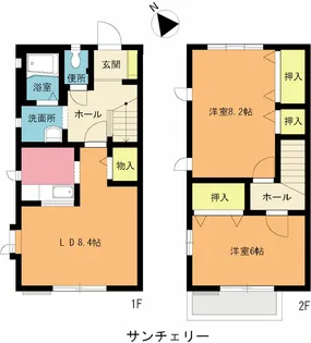 埼玉県上尾市西宮下3【一戸建】の間取り