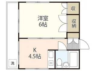 サンシャトウ白島【2階】の間取り