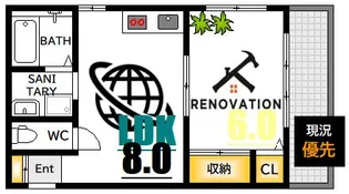 岡田ビル【3階】の間取り