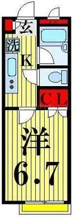 1Kの間取り画像