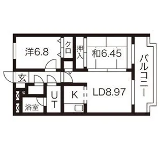 パルテール泉【1階】の間取り