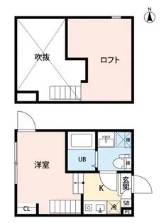 1Rの間取り画像