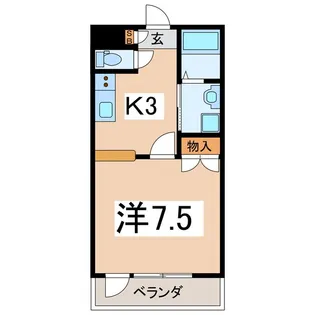 Student Sweet【2階】の間取り