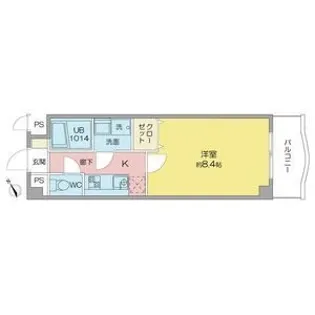 サン・アップウェルI【3階】の間取り