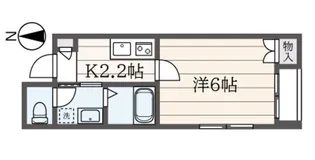 東京都中野区上高田5【マンション】の間取り