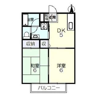 ラージヒル【2階】の間取り