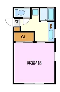 ハイム帰帆(キハン)【2階】の間取り