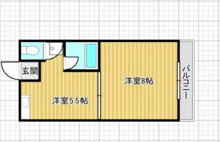 鈴木建設ビル【2階】の間取り