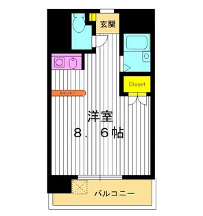 東京都練馬区豊玉上1【マンション】の間取り
