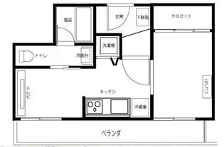 ワールドパレス第II旗の台【2階】の間取り