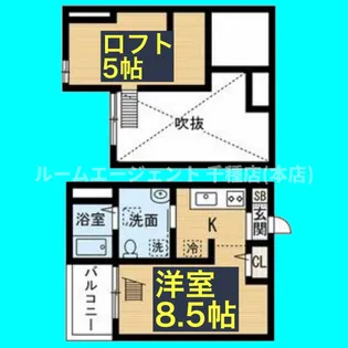 abisko【2階】の間取り