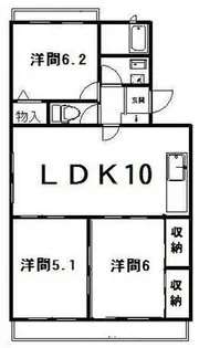シャルマンkogawa【3階】の間取り