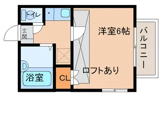 Jハイツ【2階】の間取り