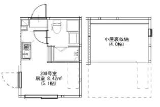 クレール瑞江【2階】の間取り