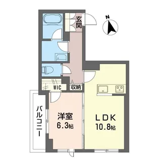 カルチャリスタ ガーデン【3階】の間取り